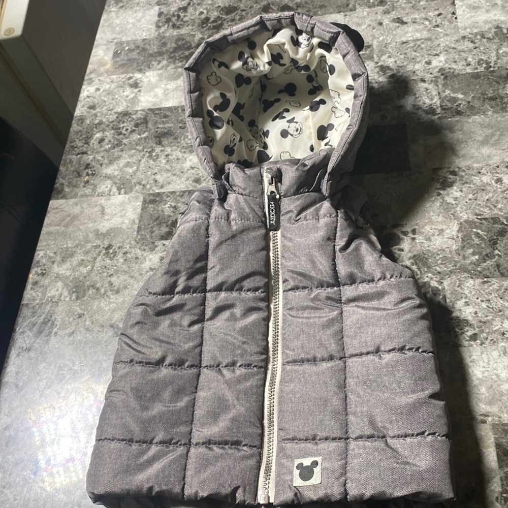 Disney hooded Mickey Mouse vest